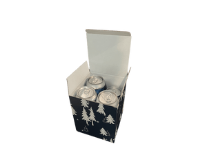 Beer Gift Box (Holds 4 Cans)