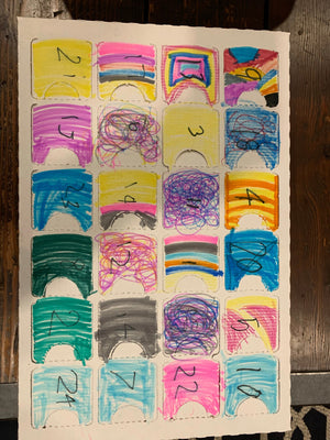 DYO - Decorate Your Own Craft Advent Calendar Kit