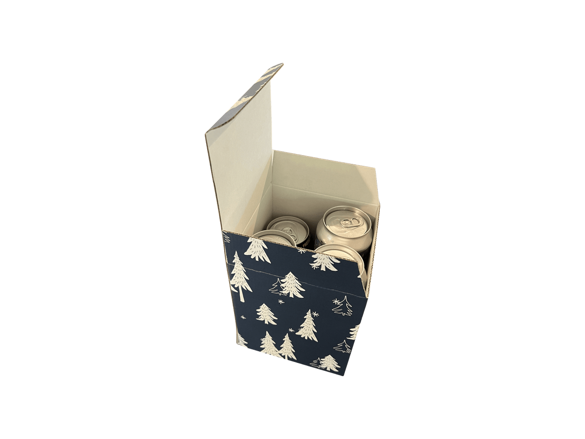 Beer Gift Box (Holds 4 Cans)
