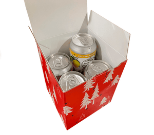 Beer Gift Box (Holds 4 Cans)